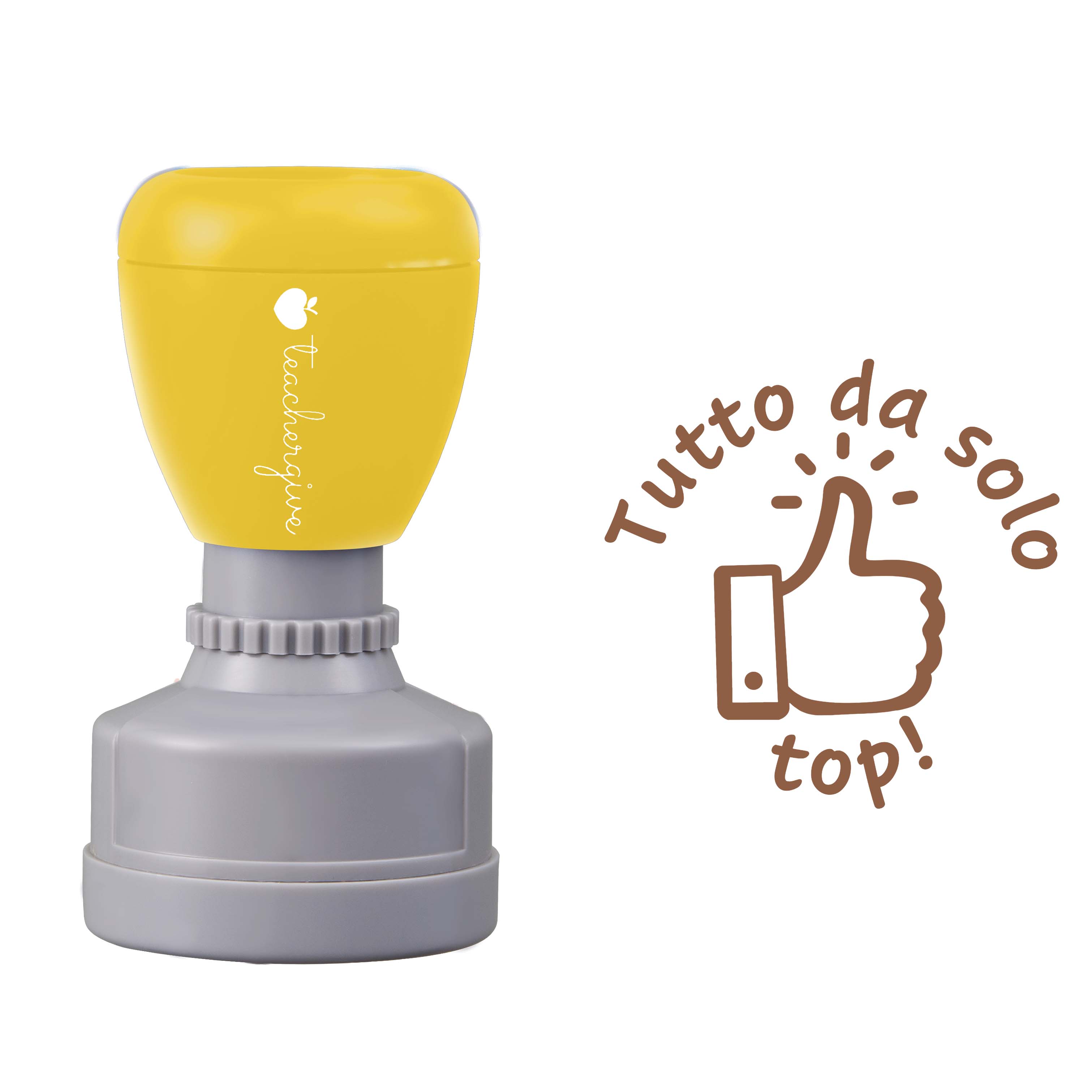 Tutto da solo top Teacher Stamp