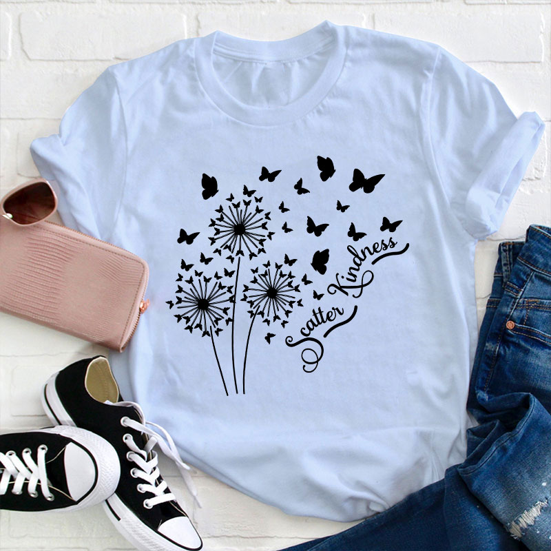 Scatter Kindness Teacher T-Shirt