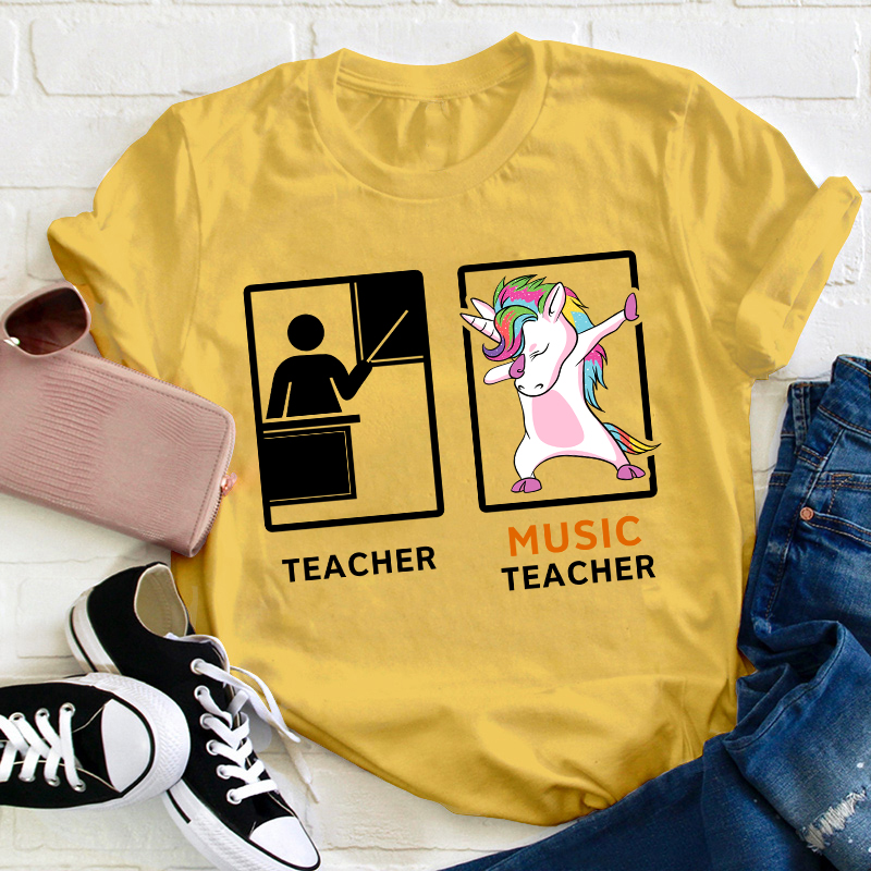 Unique Music Teacher T-Shirt