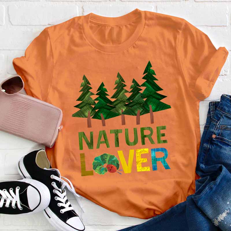 Nature Lover Teacher T-Shirt