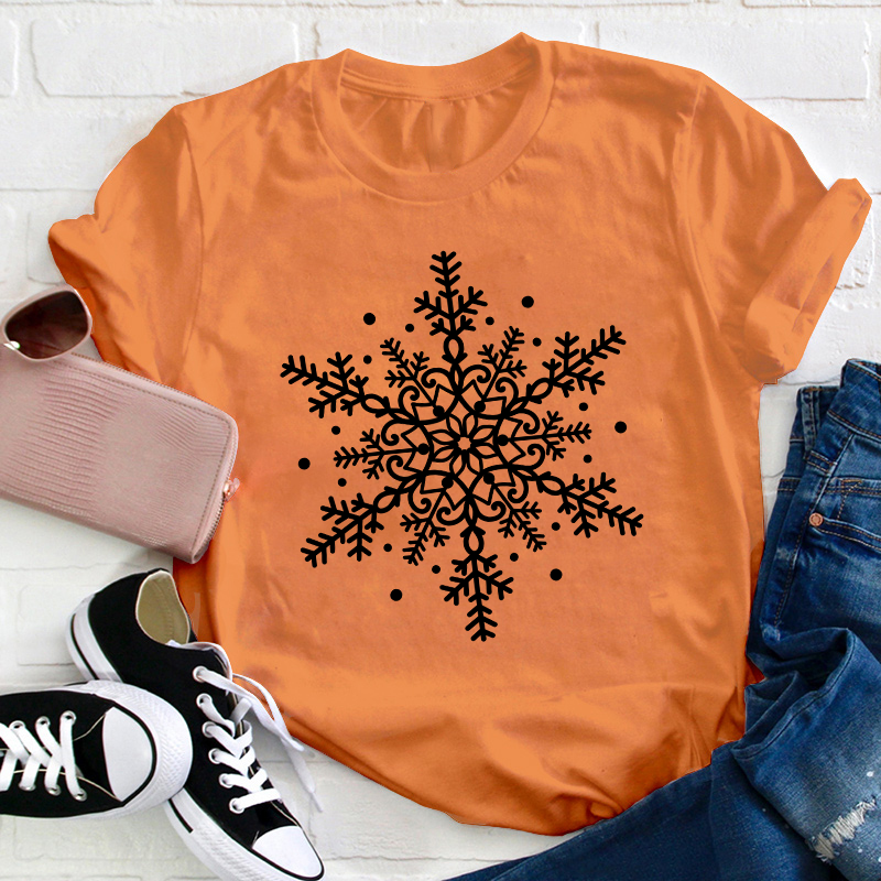 Snowflake Teacher T-Shirt