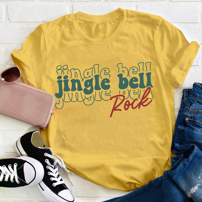 Jingle Bell Rock Teacher T-Shirt