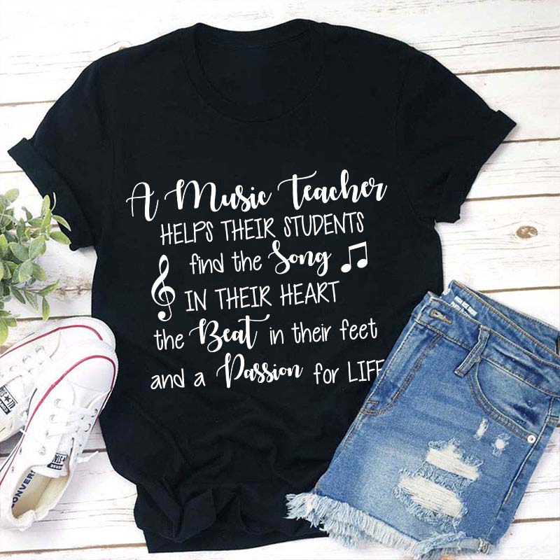 A Music Teacher T-Shirt