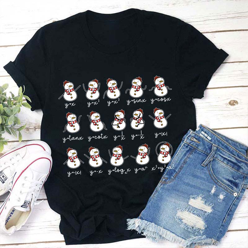 Sonwman Mathematical Formula Teacher T-Shirt