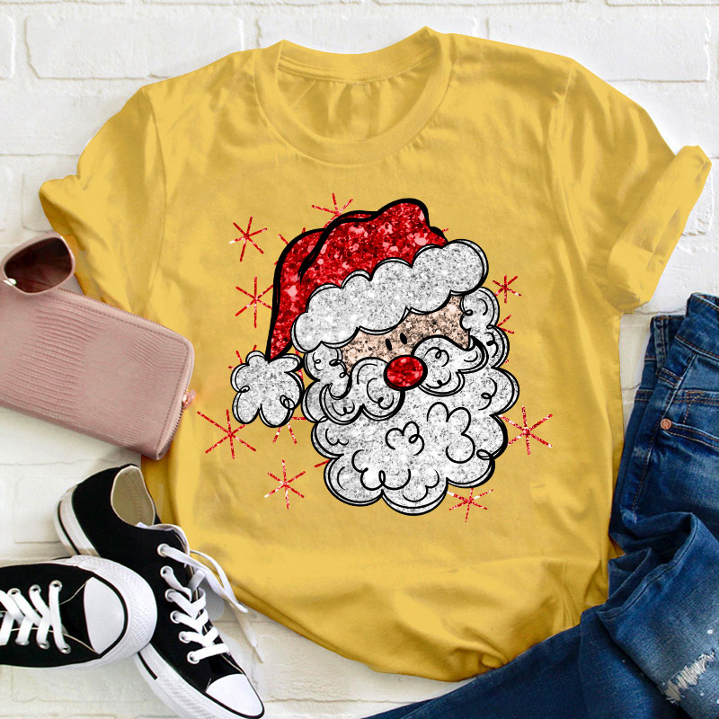 Cute Hands Christmas Tree Teacher T-Shirt