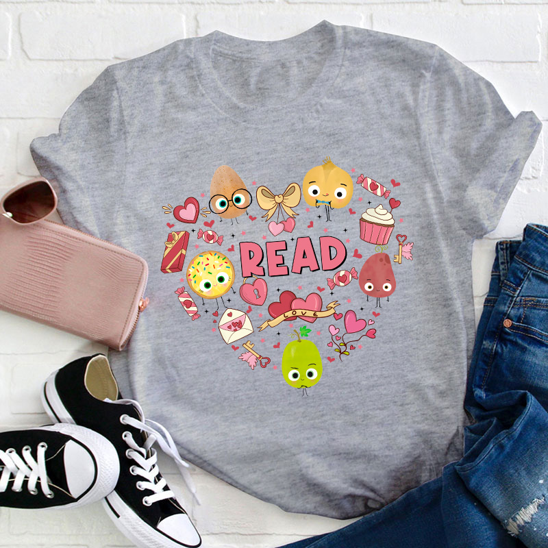 Love Reading Teacher T-Shirt