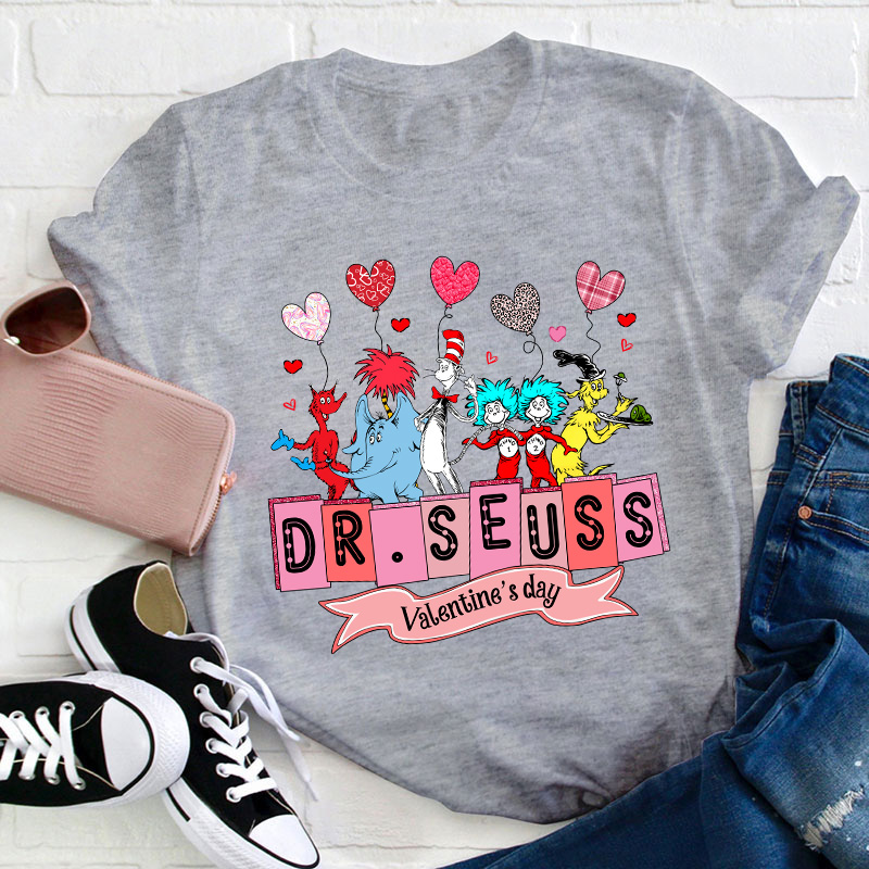 Valentine's Day Teacher T-Shirt