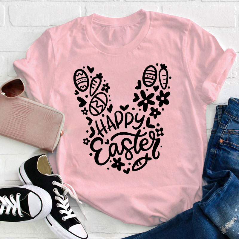 Easter Bunny Teacher T-Shirt