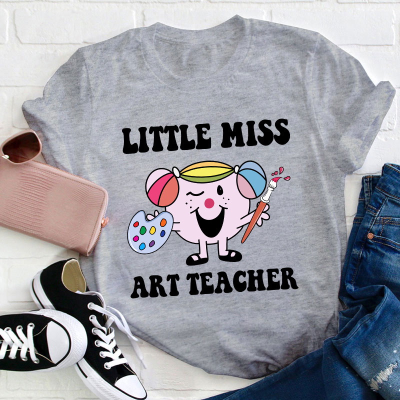 Little Miss Art Teacher T-Shirt