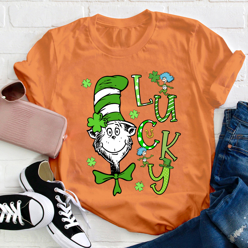 Lucky Lucky Teacher T-Shirt
