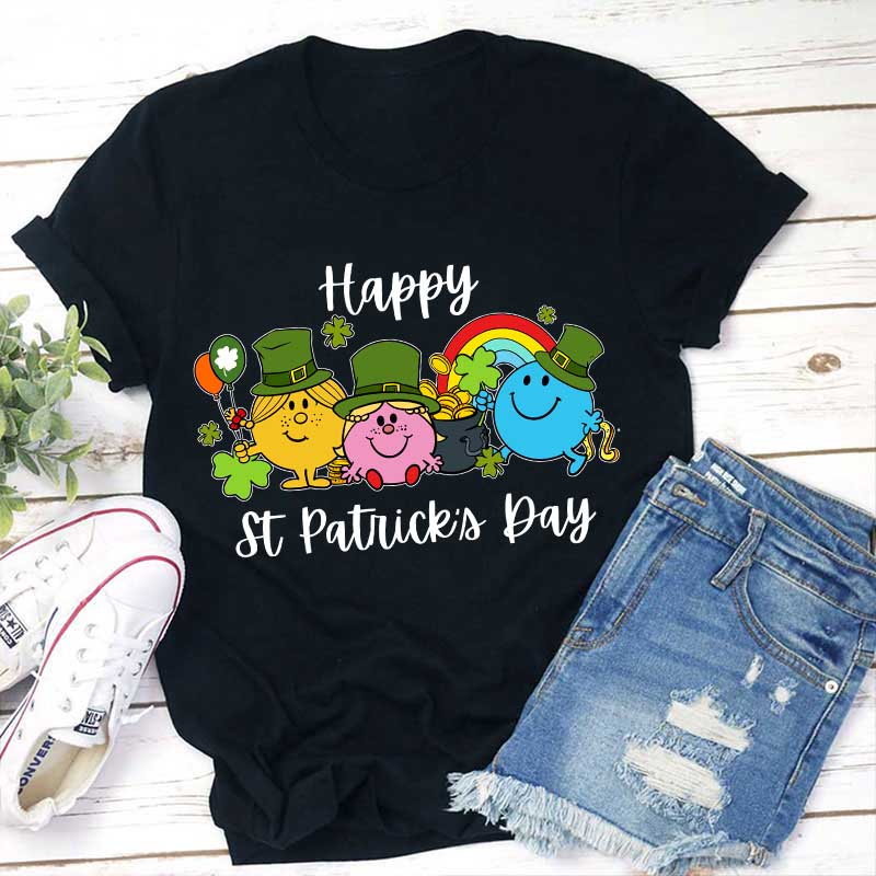 Happy Saint Patrick's Day Teacher T-Shirt