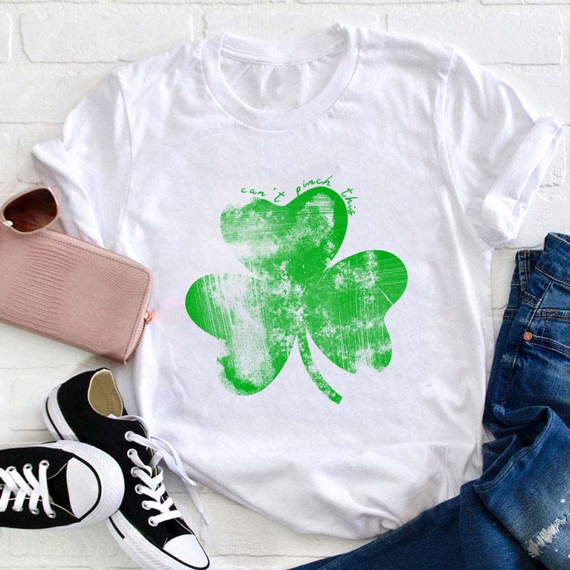 Shamrock St Patrick's Day Teacher T-Shirt