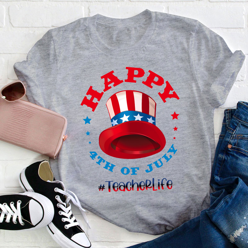 Happy 4th Of July Hat T-Shirt