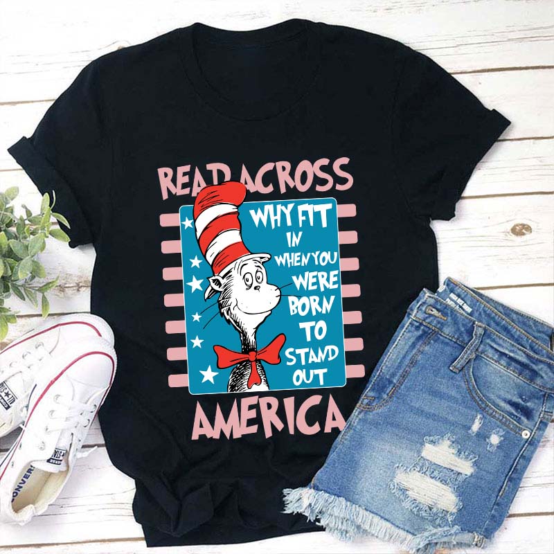 Read Across America Teacher T-Shirt