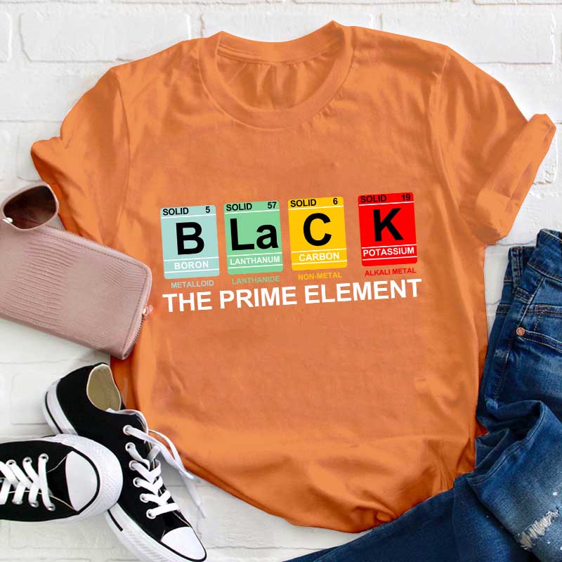 The Prime Element Teacher T-Shirt