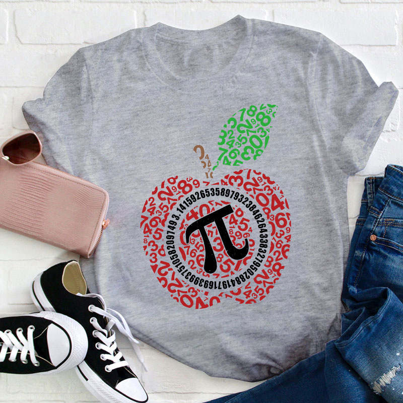 Apple Pi Teacher T-Shirt