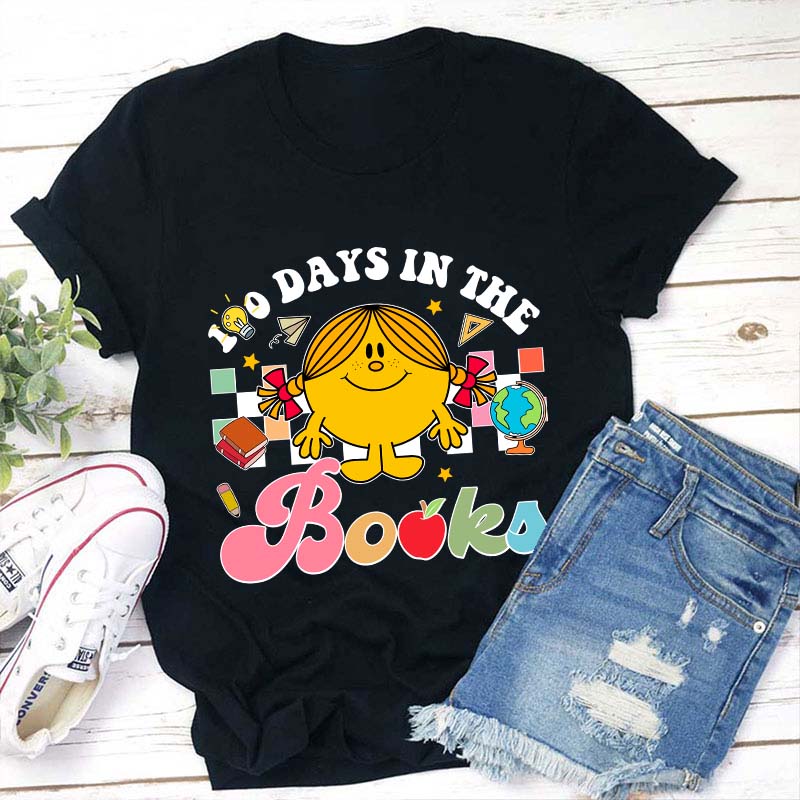 100 Days In The Books Teacher T-Shirt