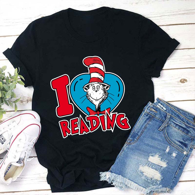 I Love Reading Teacher T-Shirt