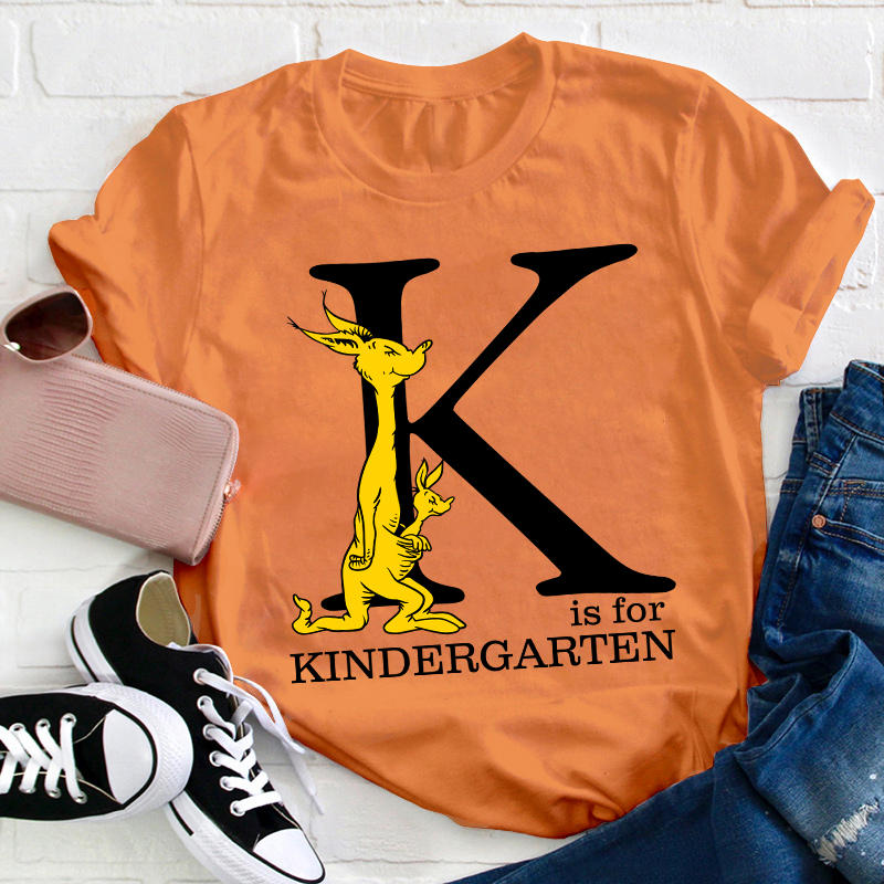 Personalized Letter Is For Teacher T-Shirt