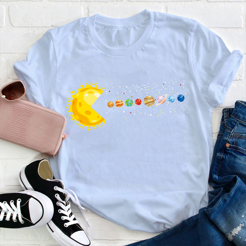 Planets Teacher T-Shirt