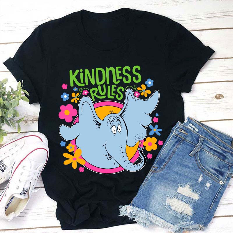Kindness Rules Teacher T-Shirt
