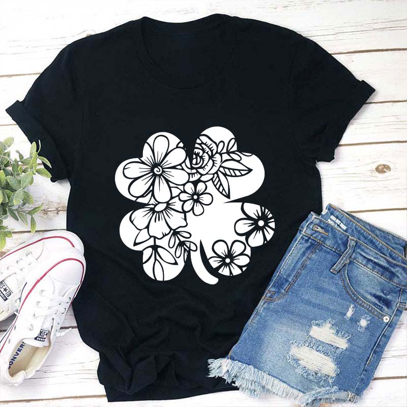Lucky Shamrock Teacher T-Shirt