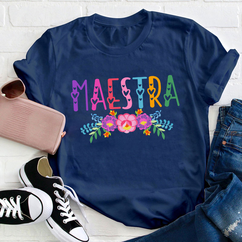 Maestra Spanish Teacher T-Shirt