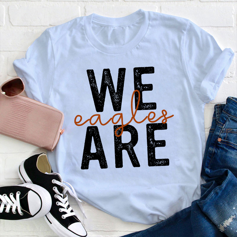 Personalized We Are We Are Winner Teacher T-Shirt