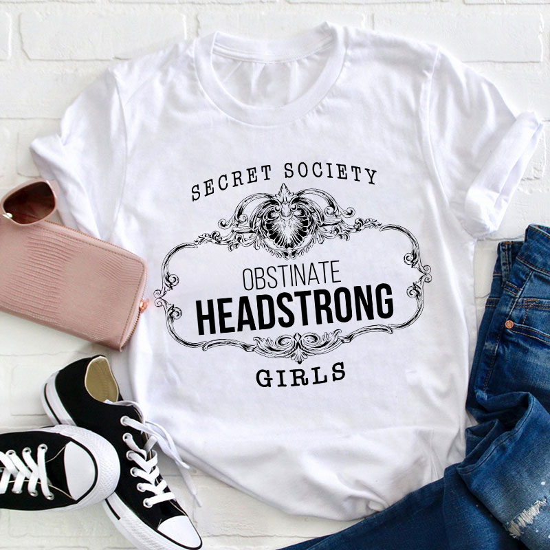 Pride and Prejudice The Secret Society Teacher T-Shirt