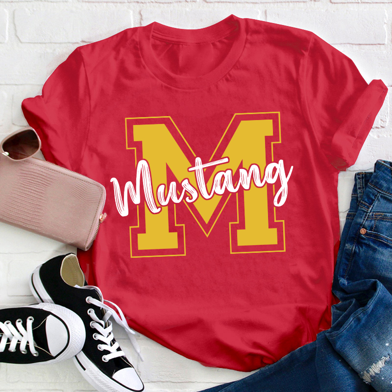 Personalized Team Mascot Teacher T-Shirt
