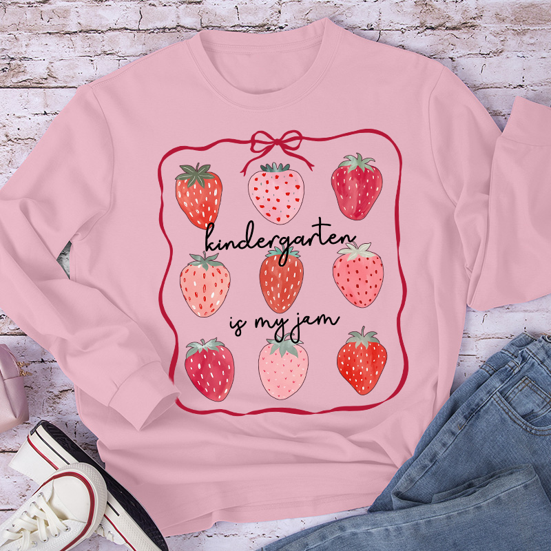 Personalized Grade You Are My Jam Teacher Long Sleeve T-Shirt