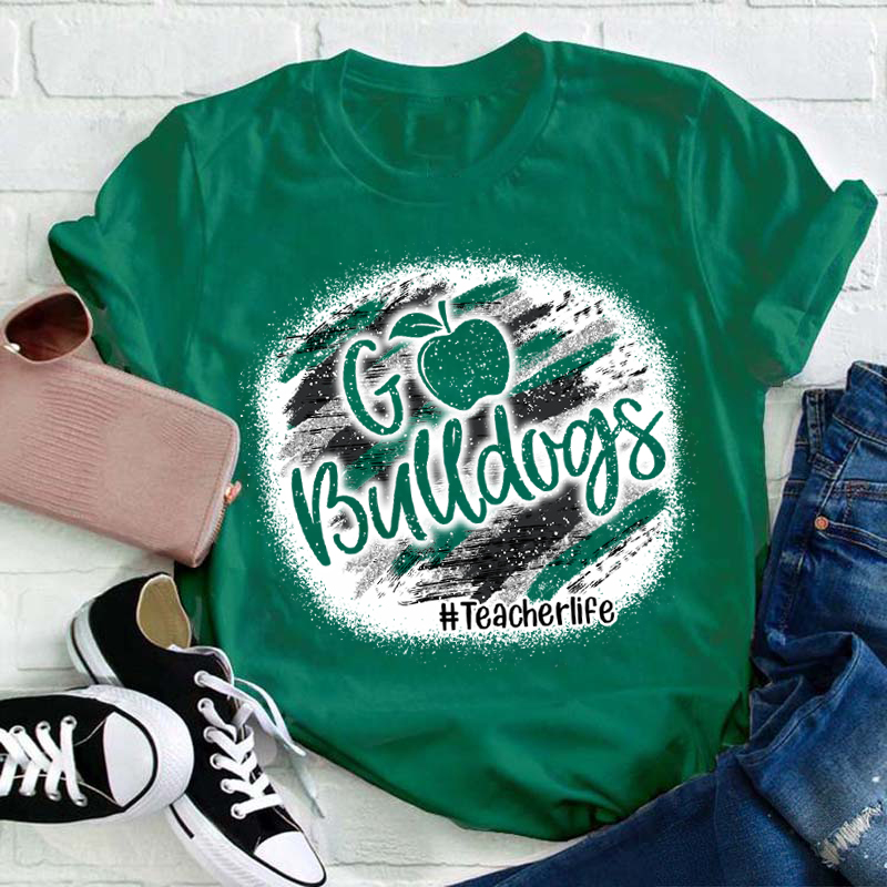 Personalized Cheer Up Team Go Team Teacher T-Shirt