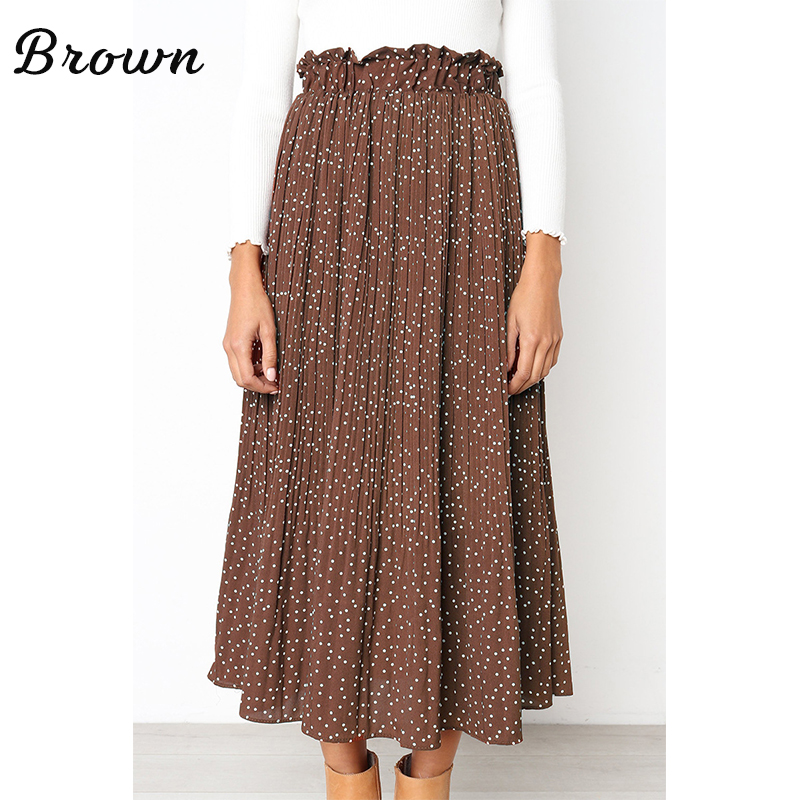 Boho Leopard Print Skirt