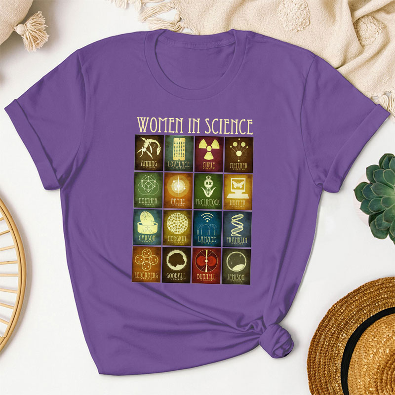 To All The Women In Science Teacher T-Shirt