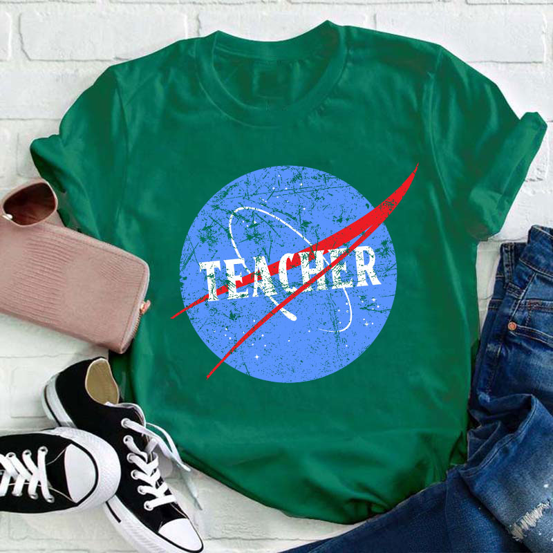 NASA Teacher Logo Teacher T-Shirt