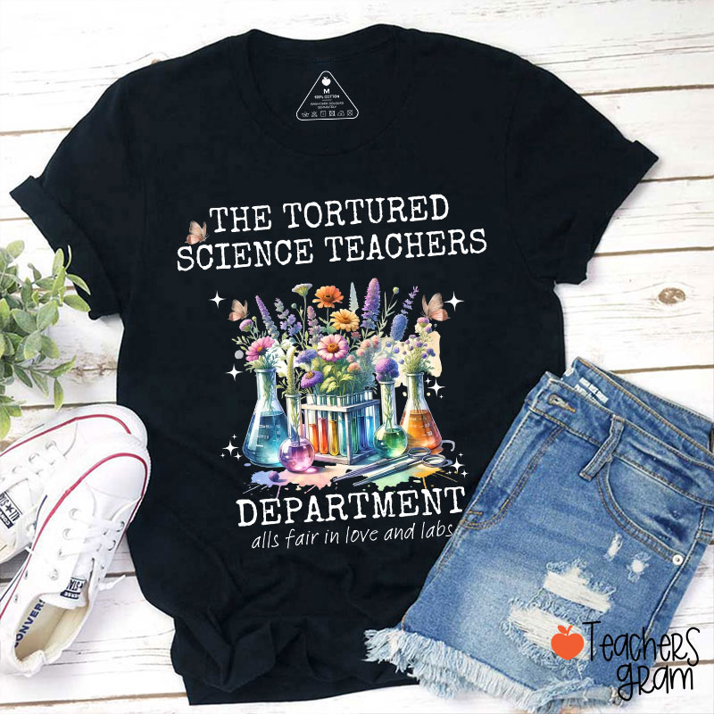 The Tortured Science Department Teacher T-Shirt