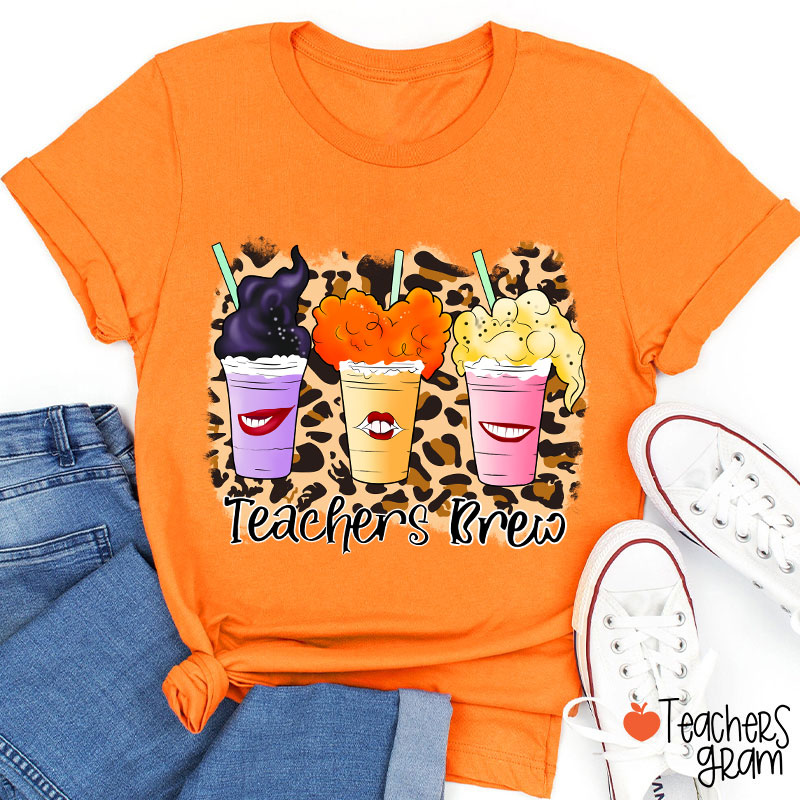 Teachers Brew Halloween T-Shirt