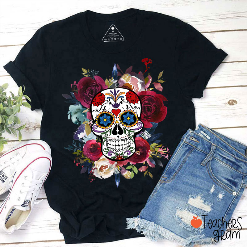 Dia De Los Muertos Spanish Teacher T-Shirt