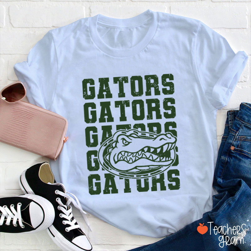 Personalized Mascot Game Day Teacher T-Shirt