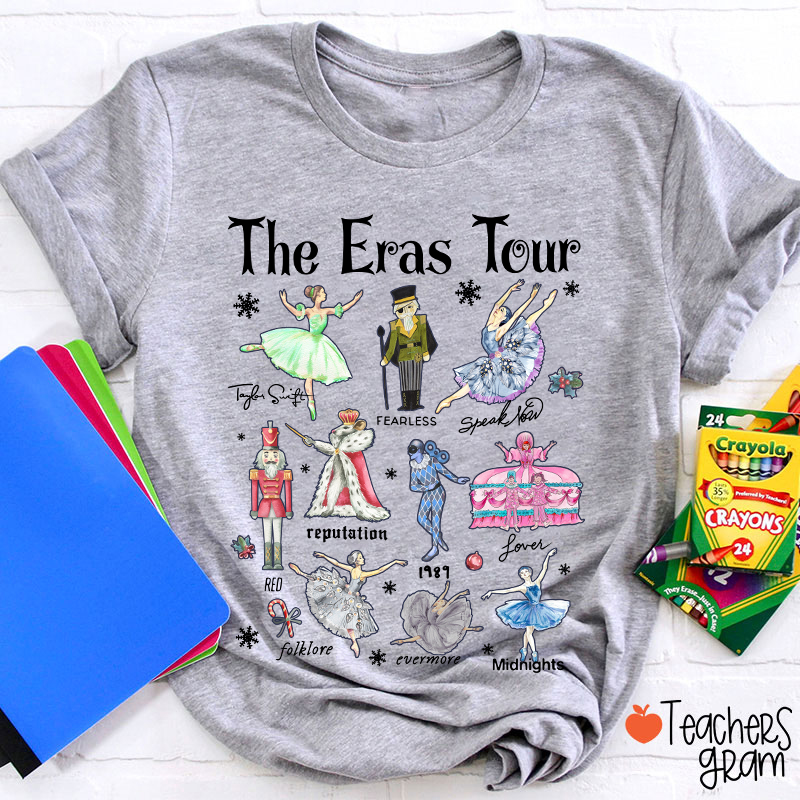 The Eras Tour Christmas Dance Teacher T-Shirt
