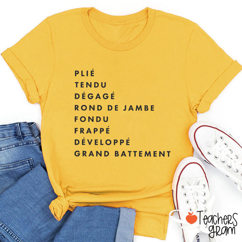 Ballet Barre Teacher T-Shirt