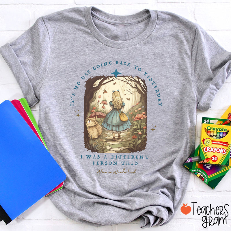 Alice In Wonderland Teacher T-Shirt