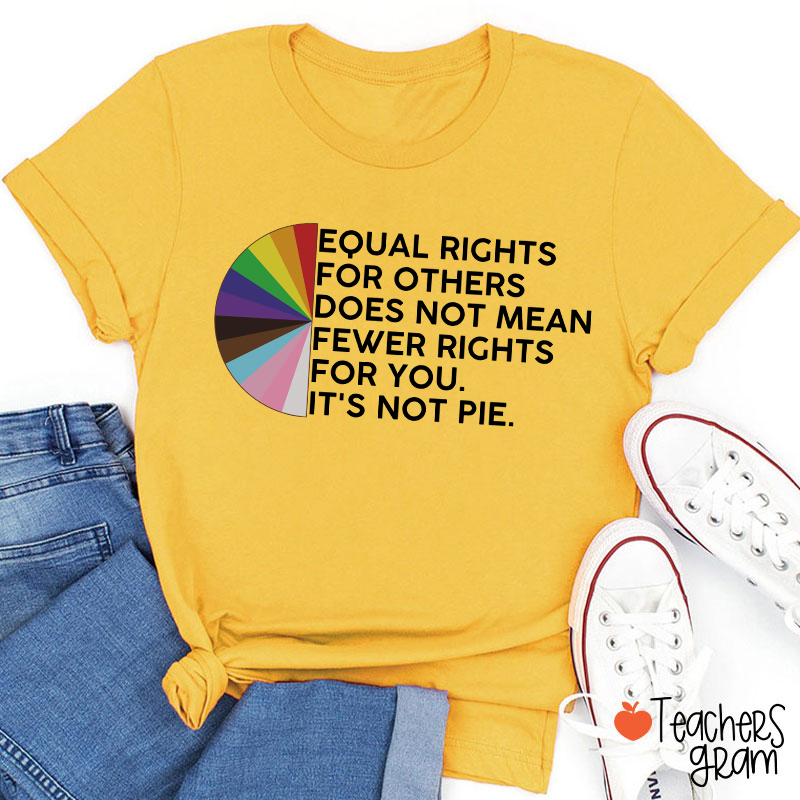 Equal Rights For Others Teacher T-Shirt