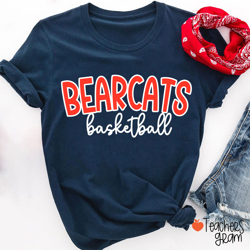 Personalized Mascot And Sport School Spirit Teacher T-Shirt