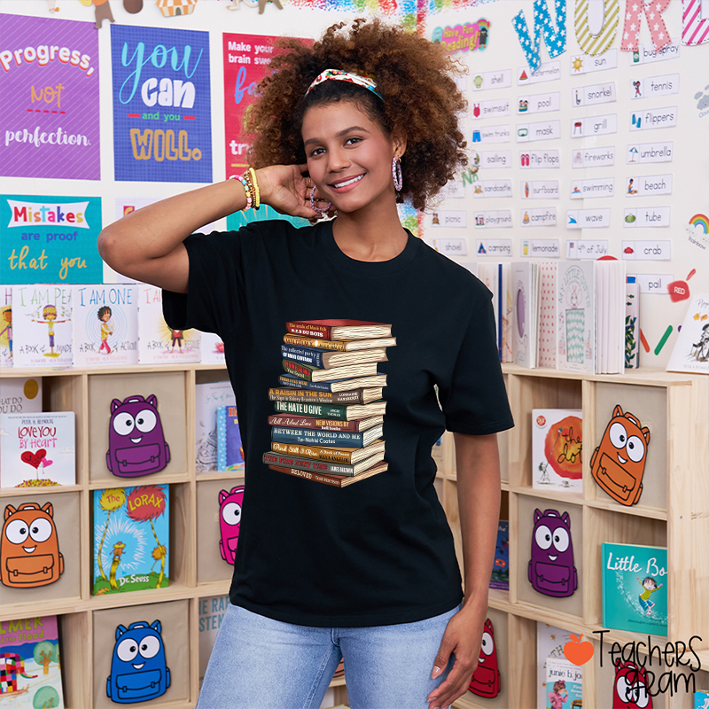 Black History Month Books Teacher T-Shirt