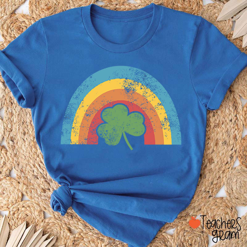 Lucky St Patricks Day Teacher T-Shirt