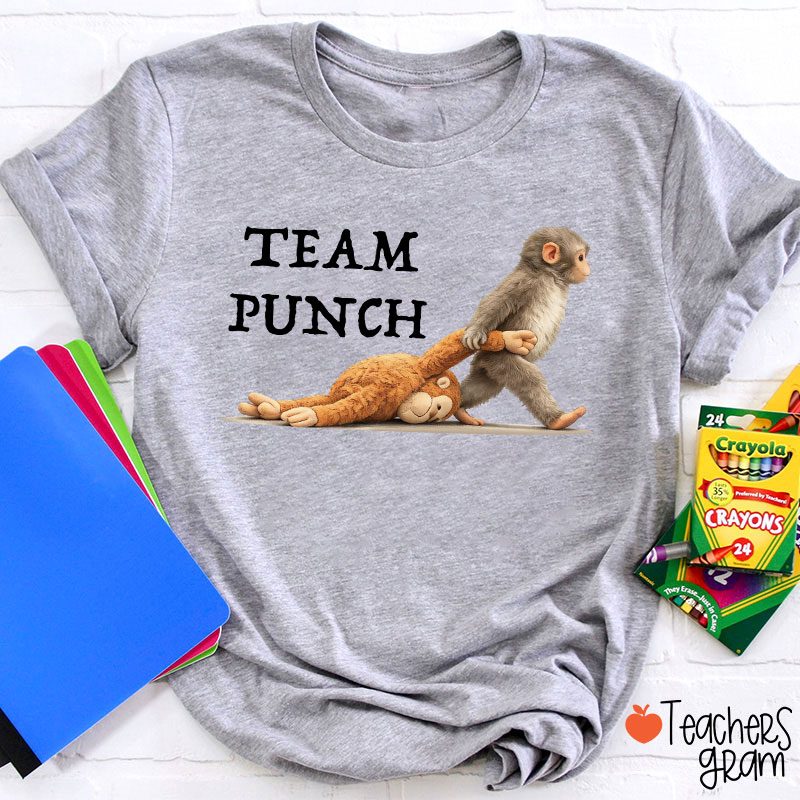 Team Punch Comfort Colors Teacher T-Shirt