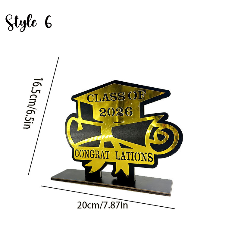 Graduation Gift Wooden Ornaments