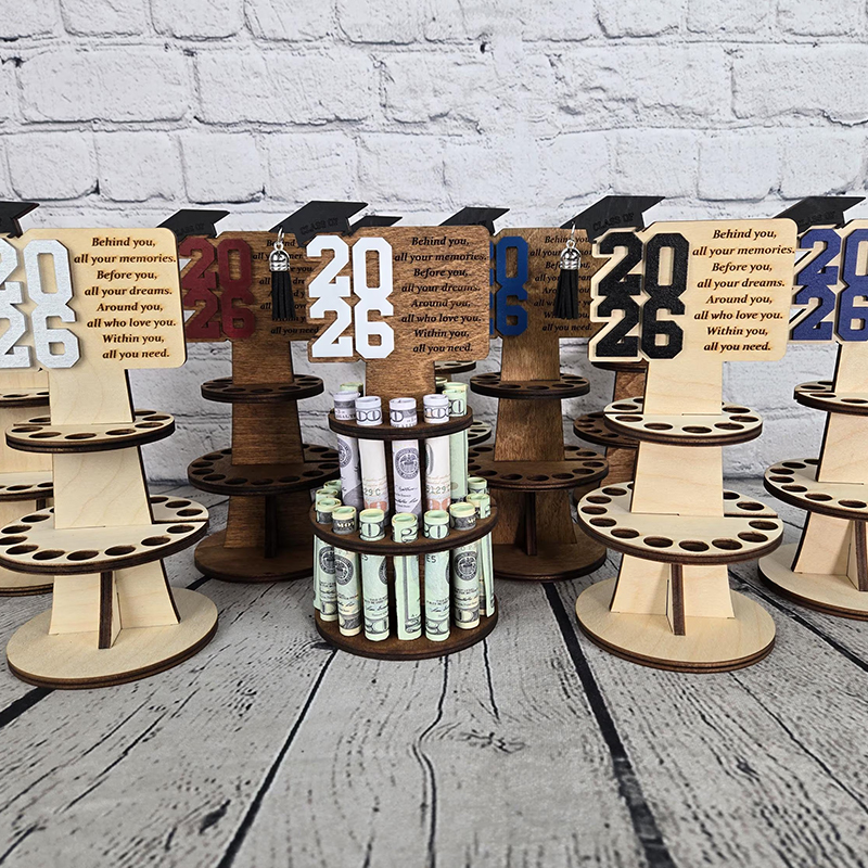 Personalized Graduation Tiered Money Holder