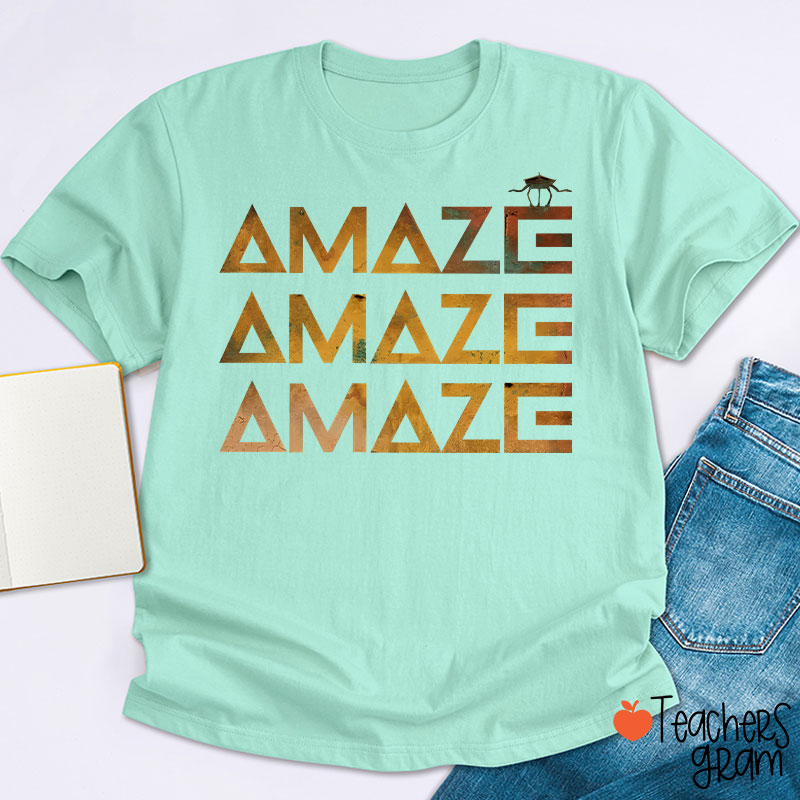 Amaze Sci-Fi Book Fan Teacher T-Shirt